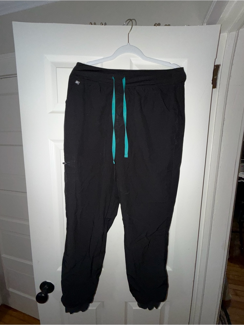 FIGS Scrub Joggers Black Medium-Tall